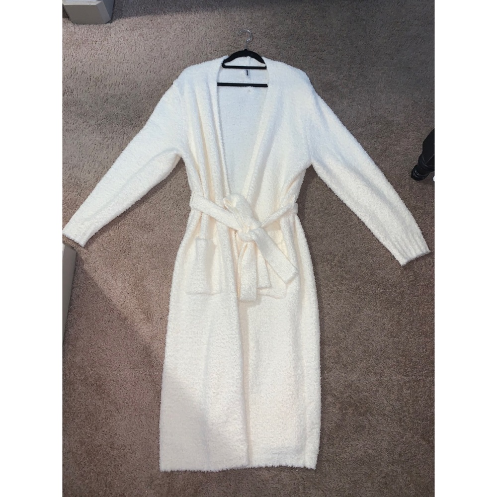 NEW Skims by Kim Kardashian West White Robe SzL/XL